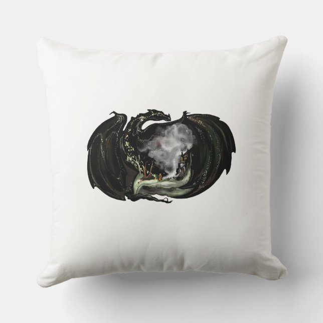 Almofada Mundo e Dragão (Verso)