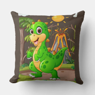 ALMOFADA MUNDO PRÉ-HISTÓRICO DOS DINOSSAUROS