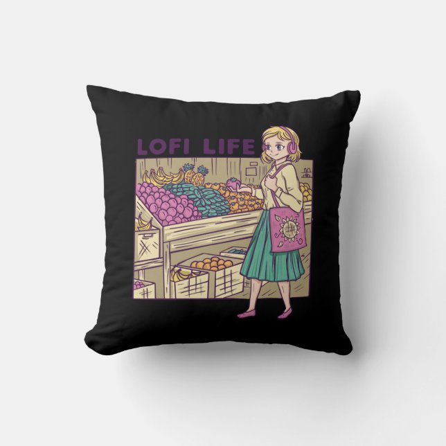 Almofada mundo vegan dia-feliz mundo vegan dia-dia-o futuro (Frente)