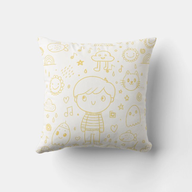Almofada Mundo Whimsical (Verso)