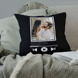 Almofada Music Player Photo Personalized<br><div class="desc">Novelty and modern Music Player Photo template - Personalized modern throw pillow. add your own photograph and text - change the text to suit your requirements - personalized gifts ideas from Ricaso</div>