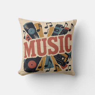Almofada Música