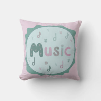 Almofada música alegre