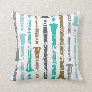Almofada Música Clarinet Musical Instruments Banda Orchest