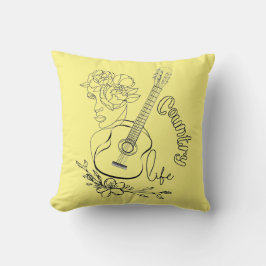 Almofada Música country