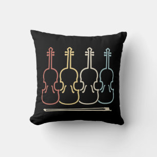 Almofada Música Musical Violin