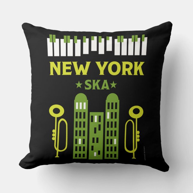 Almofada Música Ska Jazz (Frente)