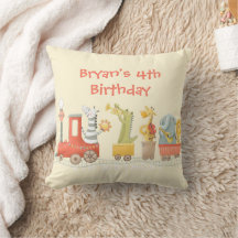 Musical Animal Train Birthday