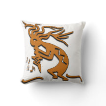 Músico Kokopelli Virado para a Esquerda