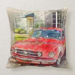 Almofada Mustang do vintage