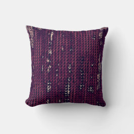 Almofada MVB Country Faux Burlap Pattern-Purple