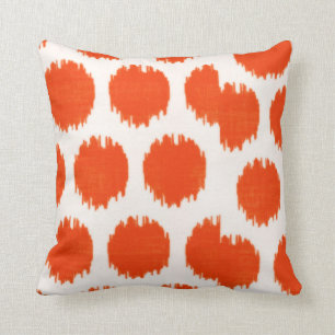 Almofada MW Ikat Dots, Orange Sq