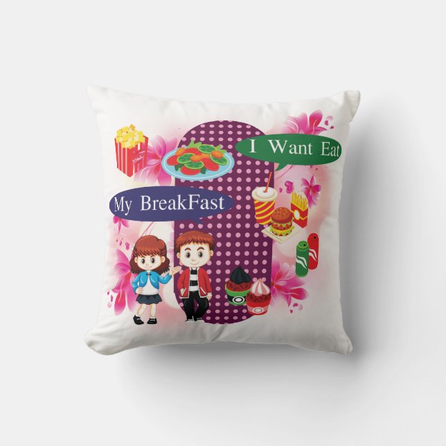 Almofada My Breakfast Pillow (Frente)