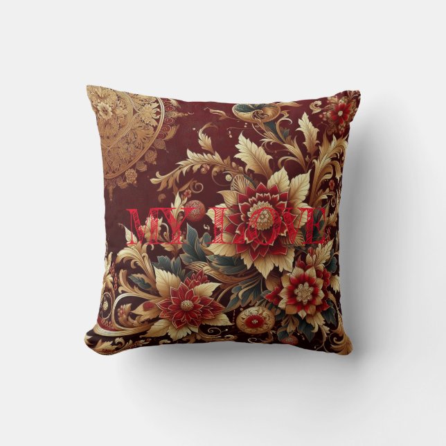 Almofada "My Love" - Cushion Travesseiro decorativo (Frente)