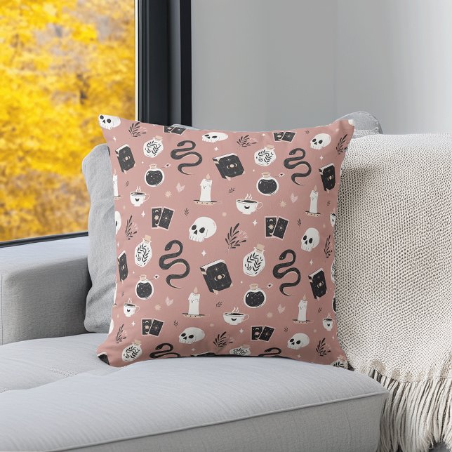 Almofada Mystic Boho Crystal Cobra Pattern (Criador carregado)