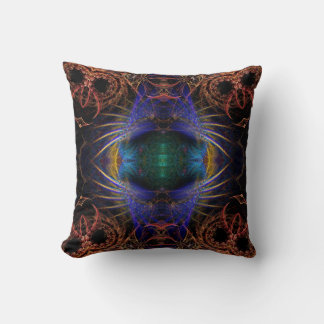 Almofada Mystic Wings Fractal Art Cushion