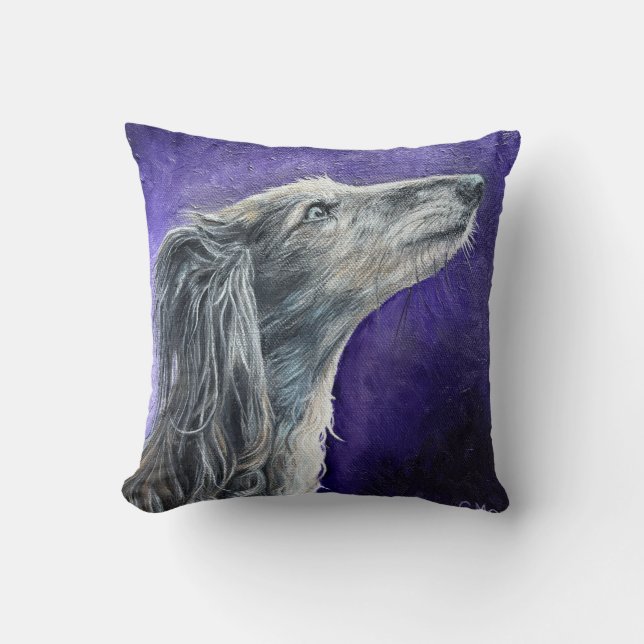 Almofada Mystical Wolfhound Pillow (Frente)