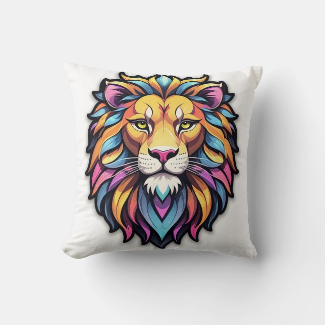 Almofada Mythical Beasts: Lion (Frente)