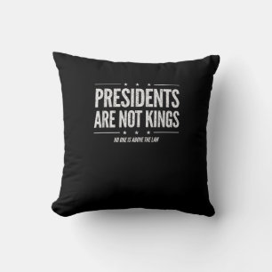Almofada Na América Os Presidentes Não São Reis Retro Cláss