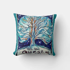 Almofada Na Busca da Minha Vida - Árvore - Estrelas.