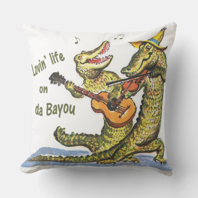 Almofada Na de Bayou (Frente)