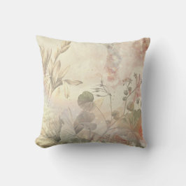 Almofada Na moda Botânica Cottagecore Floral | Costa do Mar