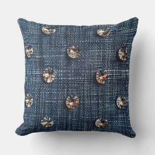 Almofada Na moda Denim e Travesseiro decorativo de Algodão