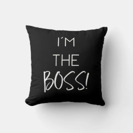 Almofada Na moda eu sou o chefe