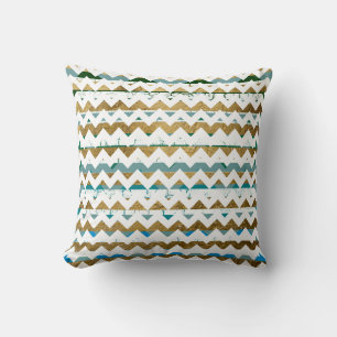 Almofada Na moda Modern Trendy Chevron Stripes