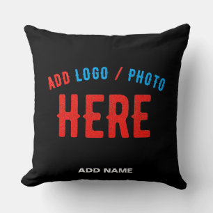 ALMOFADA NA MODA MODERNO PERSONALIZÁVEL NEGRO VERIFICADO CO