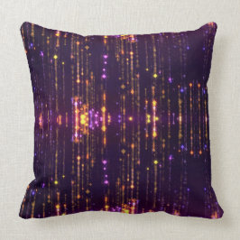 Almofada Na moda Purple Glitter Dourado Mogern Sparkl 