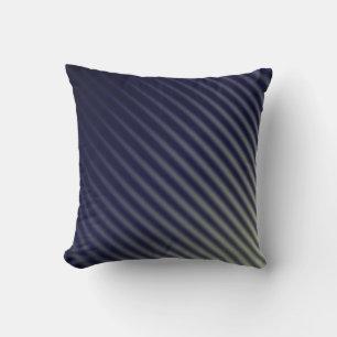 Almofada Na moda Trendy Marinho Blue Stripe Padrão