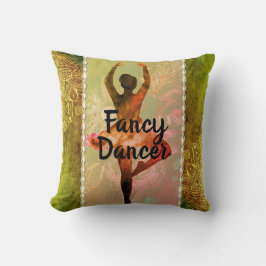 Almofada Na moda Watercolor Ballerina Rico Dancer
