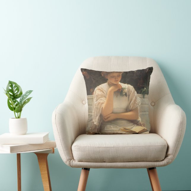 Almofada Na Orangeria de Charles Edward Perugini (Cadeira)