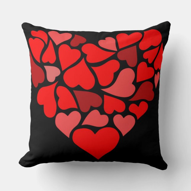 Almofada Namorados do Coração de Amor (Frente)