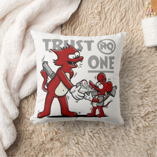 Almofada Não Confiar em Ninguém