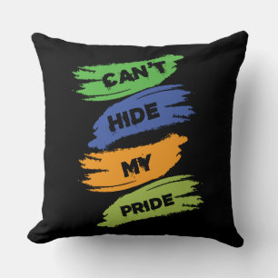 Almofada Não consigo esconder meu orgulho   LGBTQ   ORGULHO