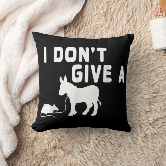 Almofada Não dou um presente engraçado a Rat Donkey, Piada  (Cobertor)