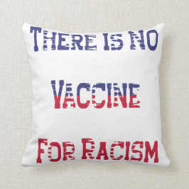 Almofada Não há vacina para o racismo