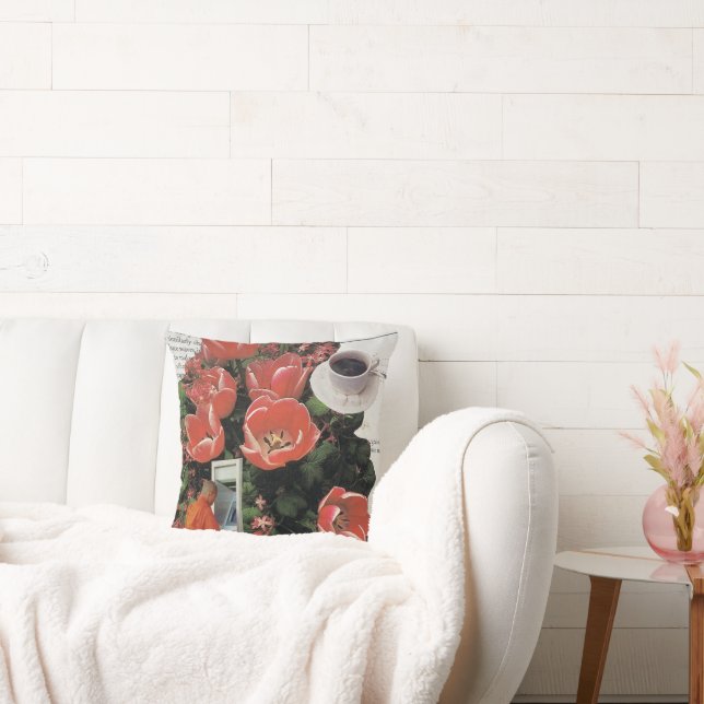 Almofada Não Interrompa O Tempo De Café Da Manhã Do Dinheir (Sofá)