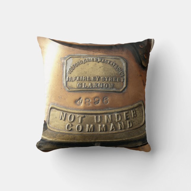 Almofada Não sob o comando (Frente)
