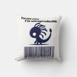 Almofada Não sou raro, sou inreprodutível