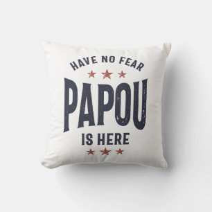 Almofada Não Tenha Medo Que Papou Esteja Aqui Padre Vovô