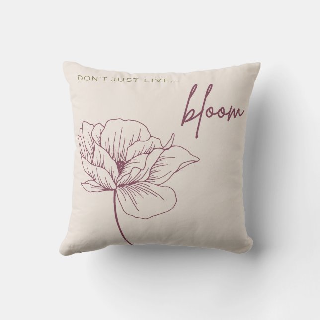 Almofada Não viva, Bloom (Verso)