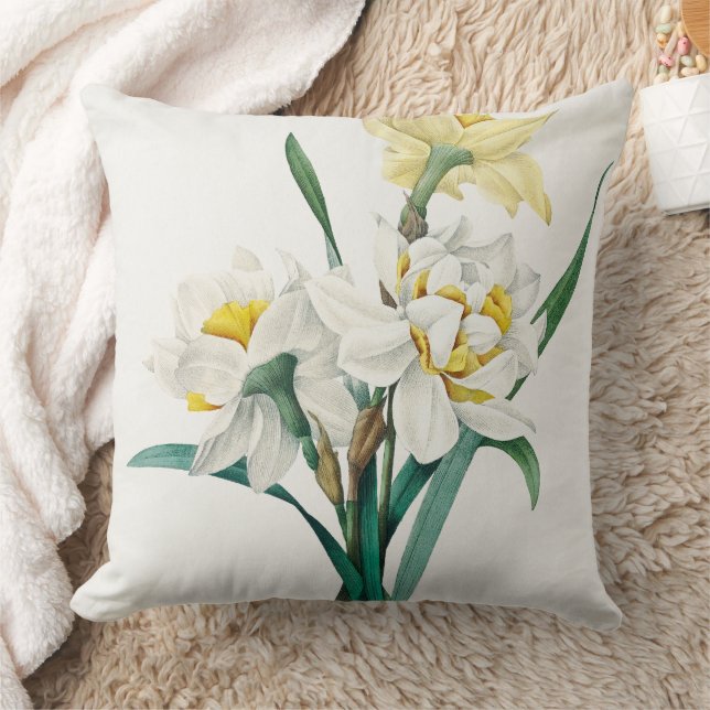 Almofada Narciso Duplo, Pierre-Joseph Redouté, 1827 (Cobertor)