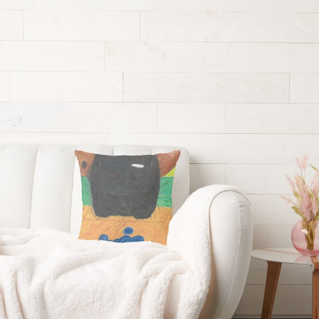 Almofada nariz e travesseiro de mirtilo (Sofá)