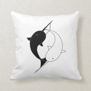 Almofada Narwhals wesome