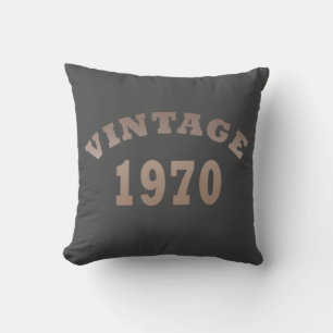 Almofada Nascer de aniversário de 1970