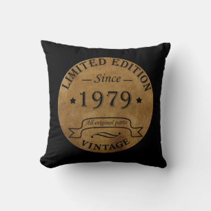 Almofada Nascer de aniversário de 1979