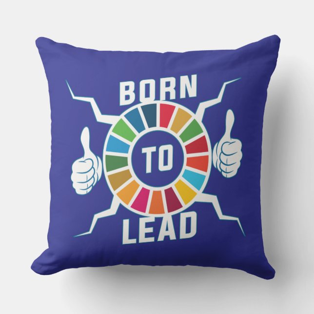 Almofada Nascer de liderar a liderança global na promoção (Frente)